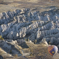 Photo de Turquie - Lunaire Uçhisar en Cappadoce